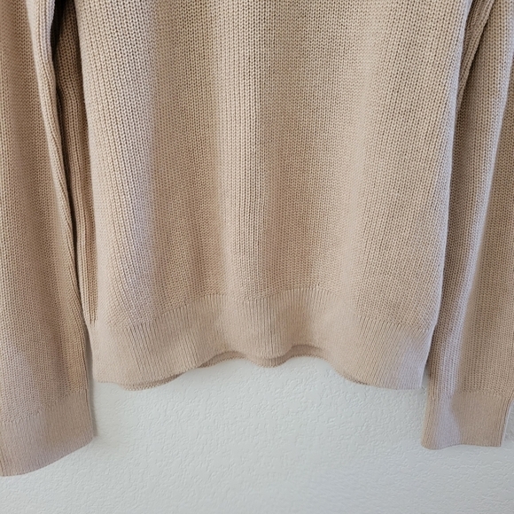 ATM Cotton & Cashmere Blend RIbbed Sweater XL NEW NWT - Picture 9 of 9